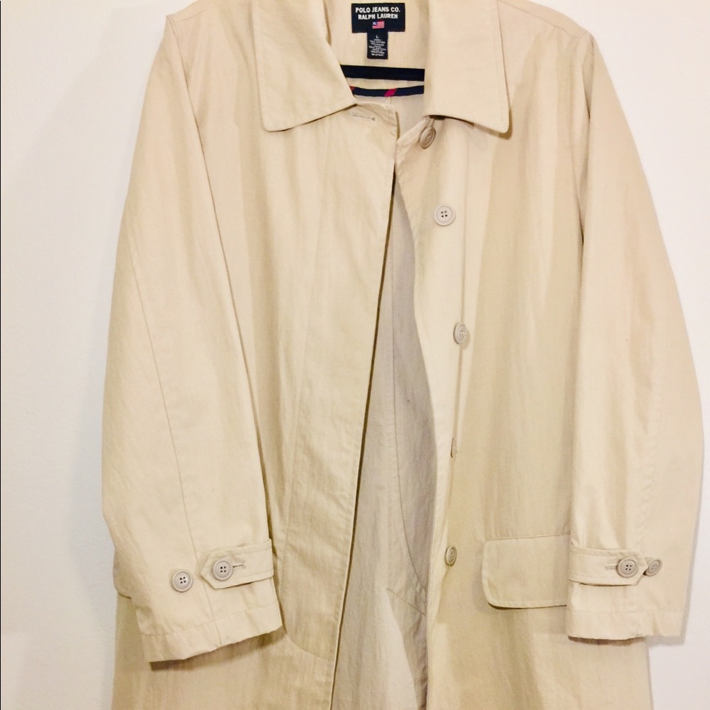 Vintage polo jeans by Ralph Lauren duster coat wlg
